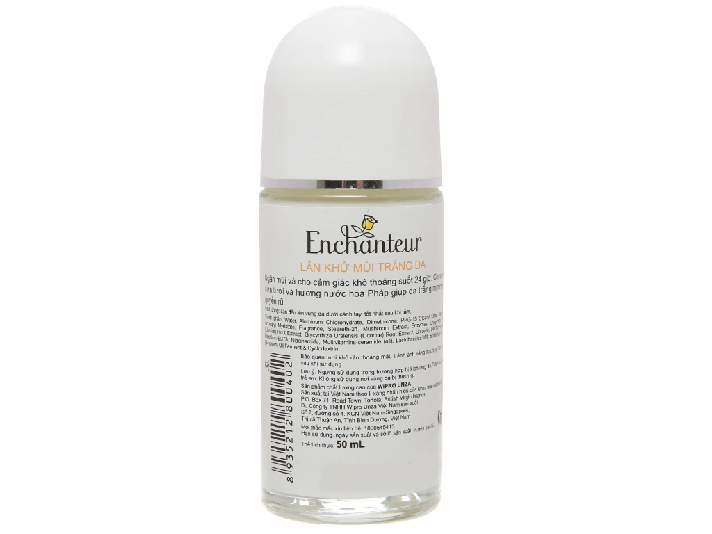 Lăn khử mùi Enchanteur White Charming chai 50ml - 1