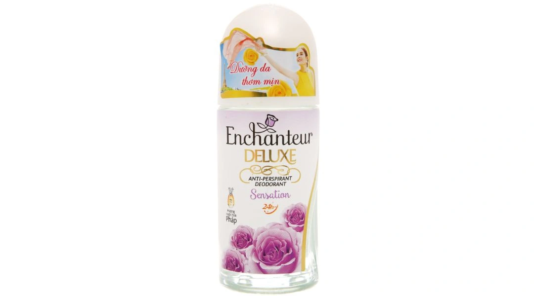 Lăn khử mùi Enchanteur Deluxe Sensation hương nước hoa chai 50ml - 