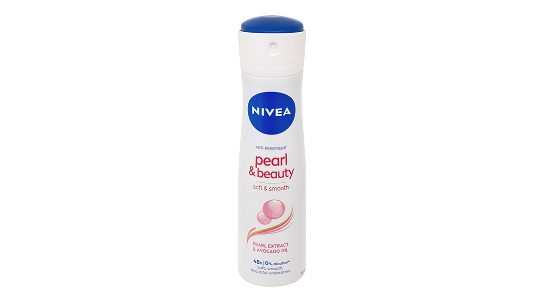 Xịt khử mùi Nivea Pearl & Beauty khử mùi, ngăn mồ hôi 48h chai 150ml - 