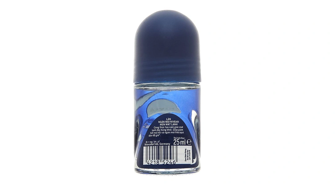 Lăn khử mùi Nivea Men Cool Kick chai 25ml - 1