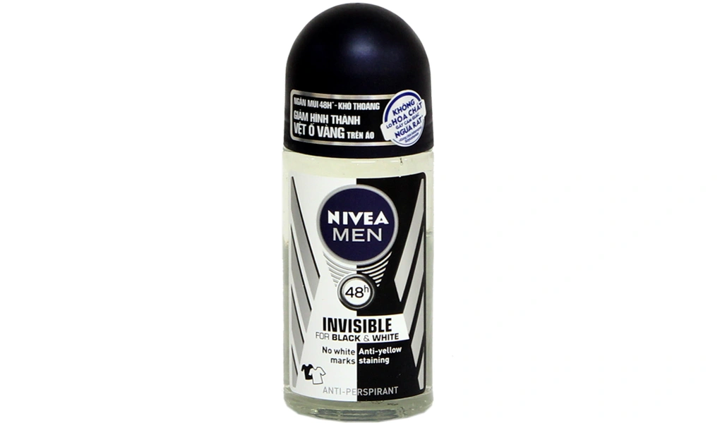 Lăn ngăn mùi Nivea Men Invisible cho nam chai 50ml - 