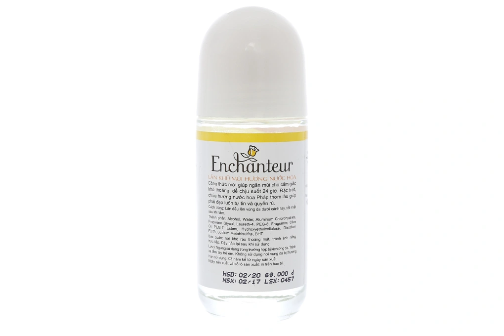 Lăn khử mùi Enchanteur Deluxe khô thoáng hương thơm ngọt ngào chai 50ml - 2
