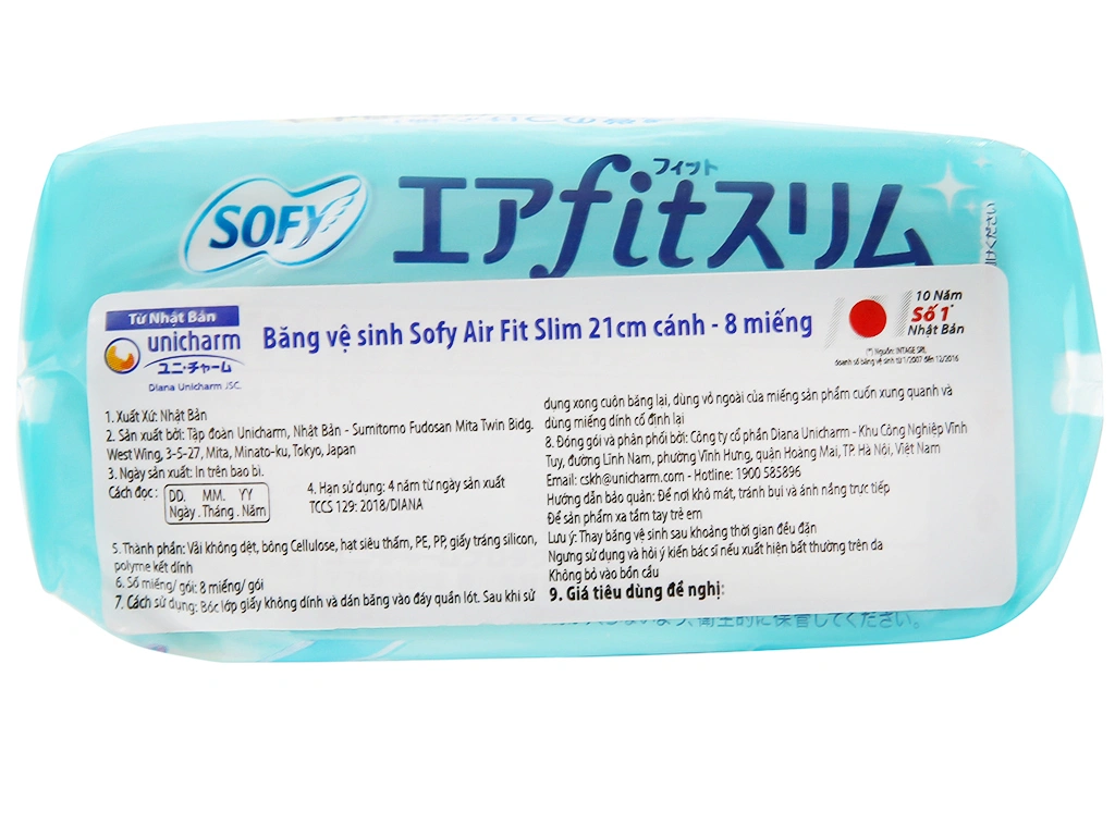 Băng vệ sinh Sofy Air Fit Slim siêu nhẹ gói 8 miếng - 3