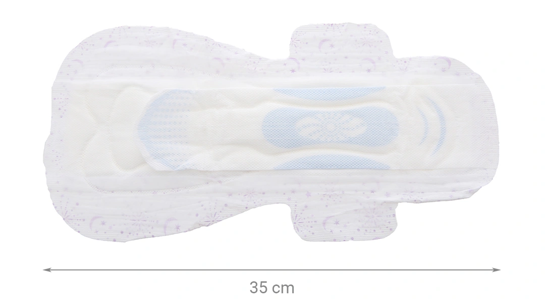 Băng vệ sinh đêm Kotex Style siêu thấm có cánh 35cm gói 3 miếng - 3