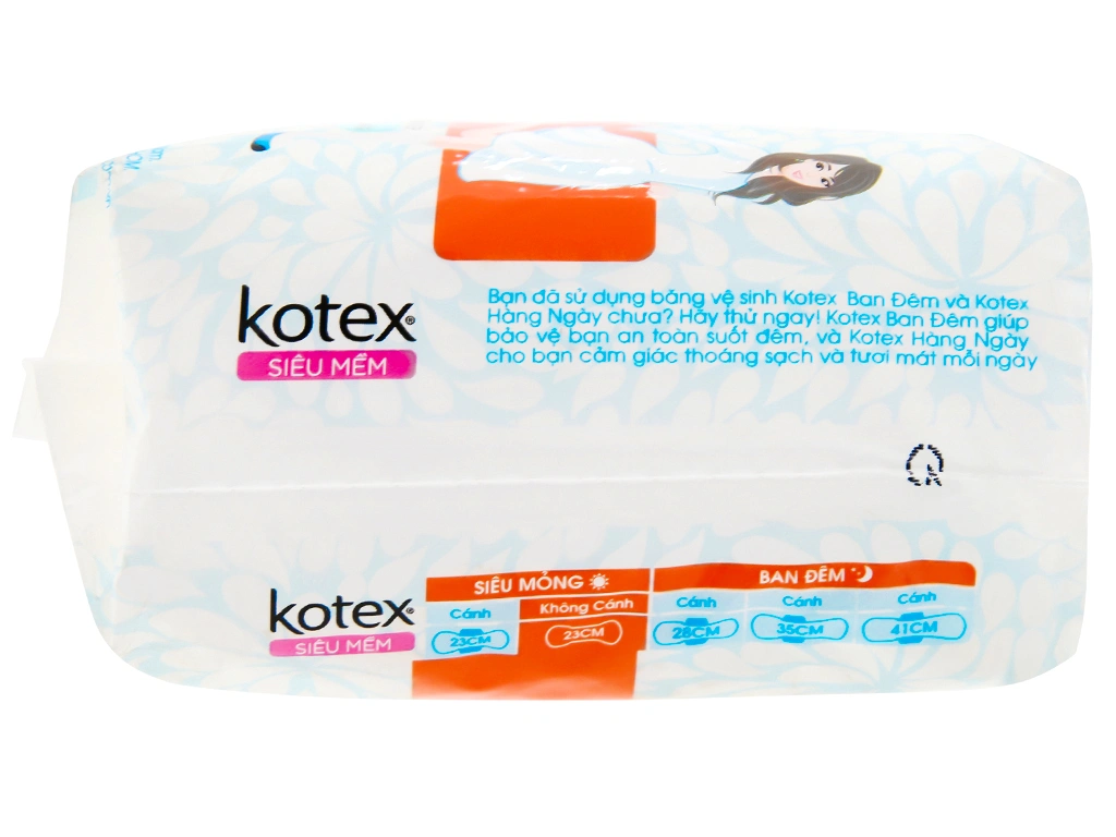 Băng vệ sinh Kotex siêu mỏng không cánh gói 8 miếng - 2