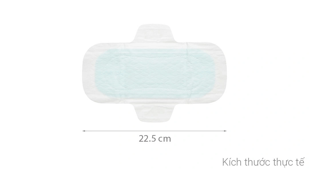 Băng vệ sinh Laurier Super Slimguard Cool siêu mỏng có cánh gói 16 miếng - 7