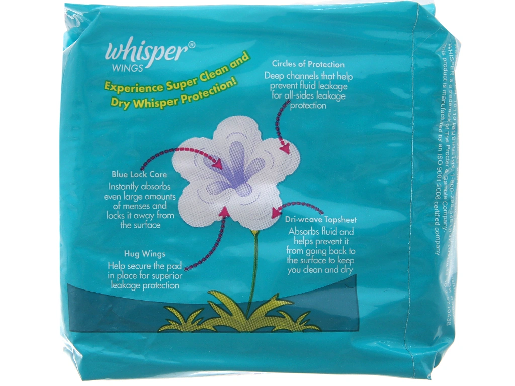 Băng vệ sinh Whisper Wings siêu thấm gói 10 miếng - 1