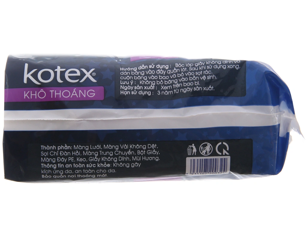 Băng vệ sinh đêm Kotex Style chống tràn gói 4 miếng - 1