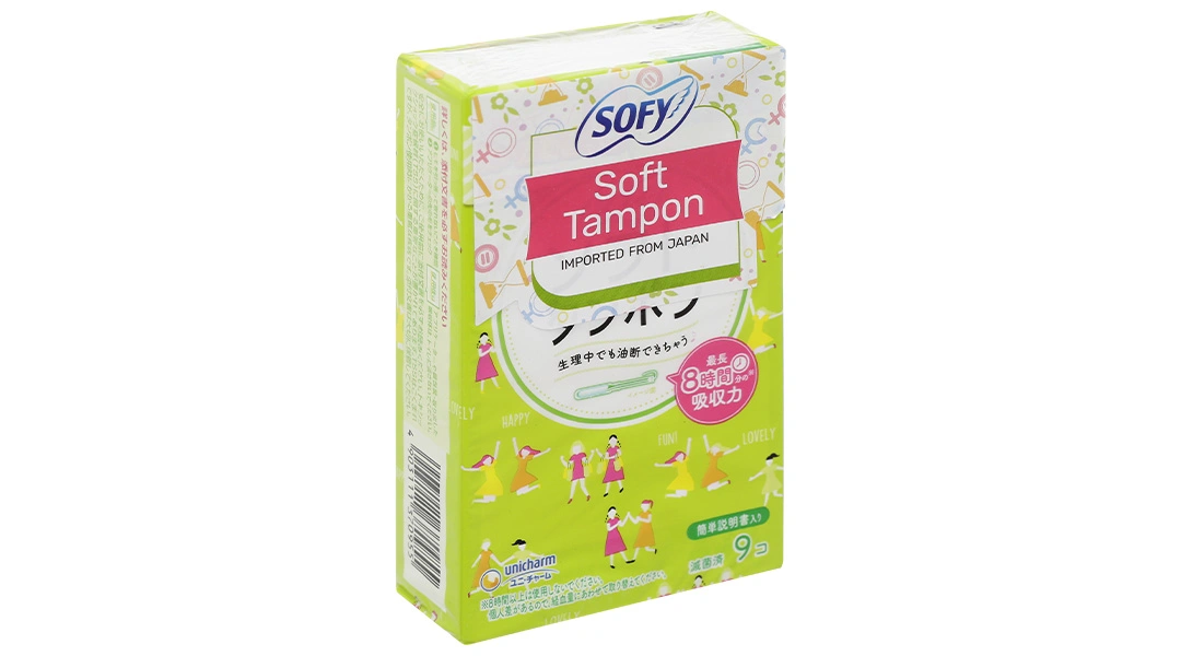 Băng vệ sinh Sofy Soft Tampon siêu thấm gói 9 miếng - 