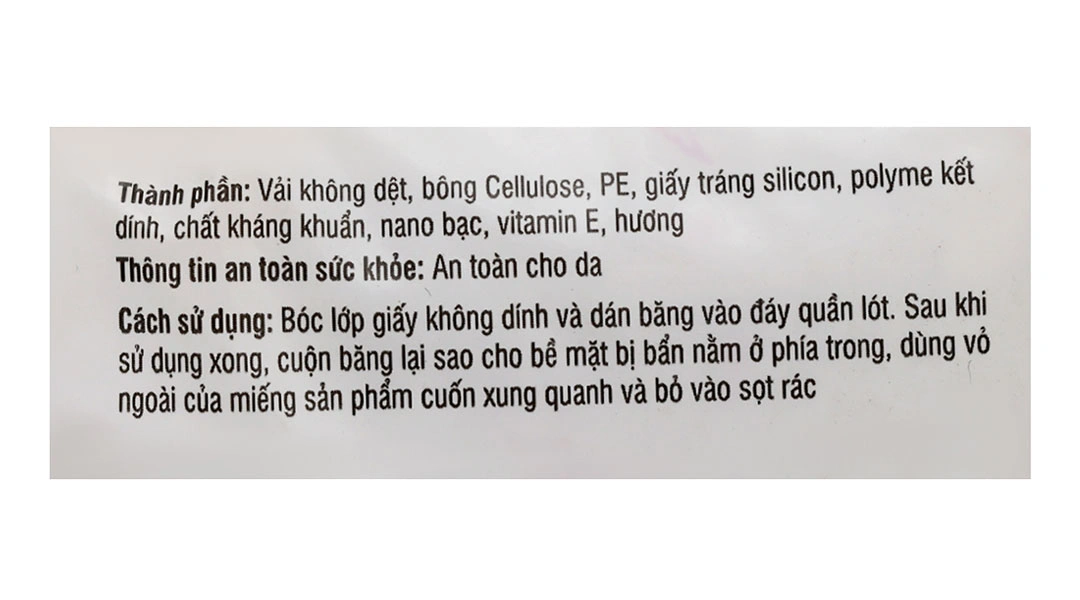 Băng vệ sinh hàng ngày Diana Sensi kháng khuẩn gói 20 miếng - 4