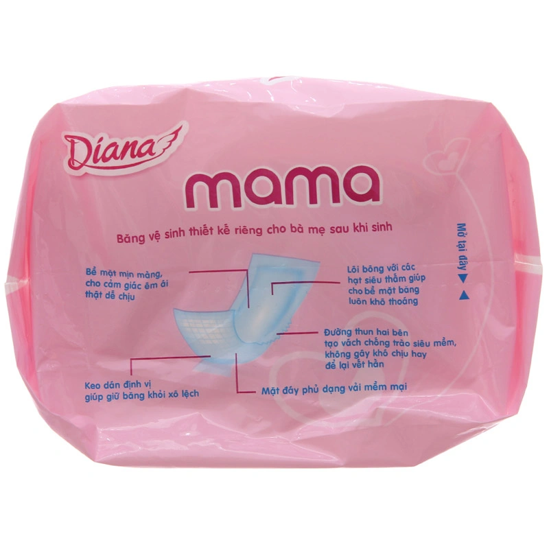 Băng vệ sinh Diana mama dùng cho mẹ bầu sau sinh gói 12 miếng - 8