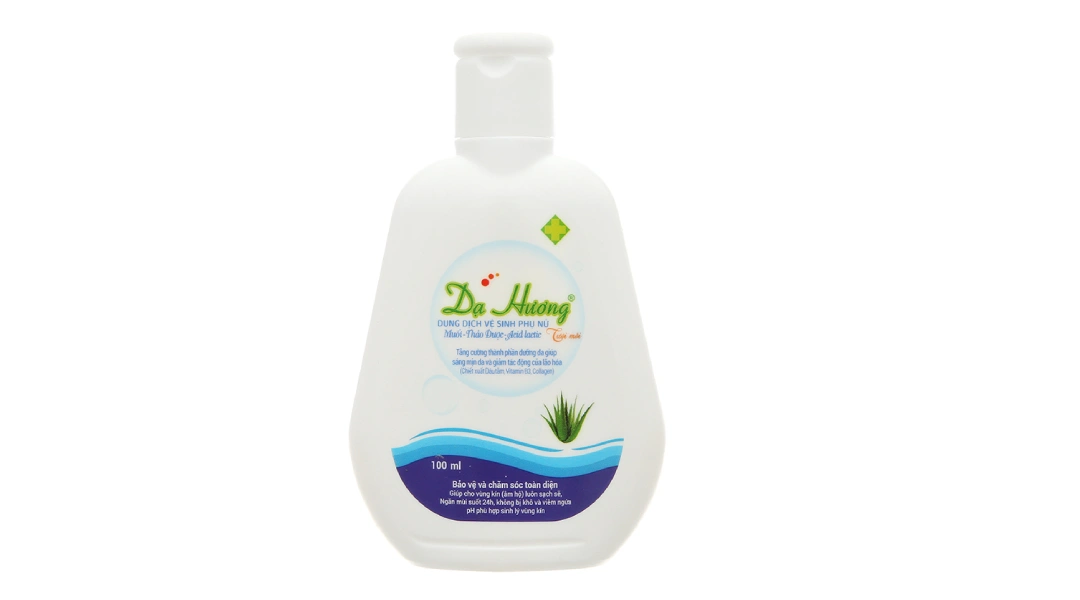 Dung dịch vệ sinh phụ nữ Dạ Hương muối, thảo dược khử mùi chai 100ml - 3