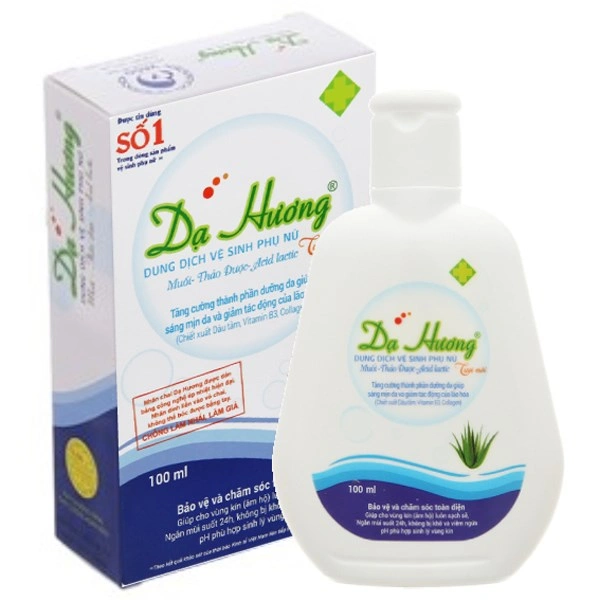 Dung dịch vệ sinh phụ nữ Dạ Hương muối, thảo dược khử mùi