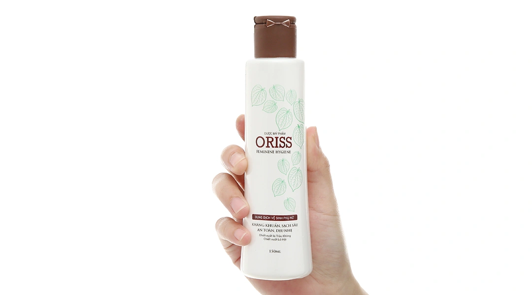 Dung dịch vệ sinh phụ nữ Oriss Feminine Hygiene kháng khuẩn, sạch sâu chai 150ml - 6