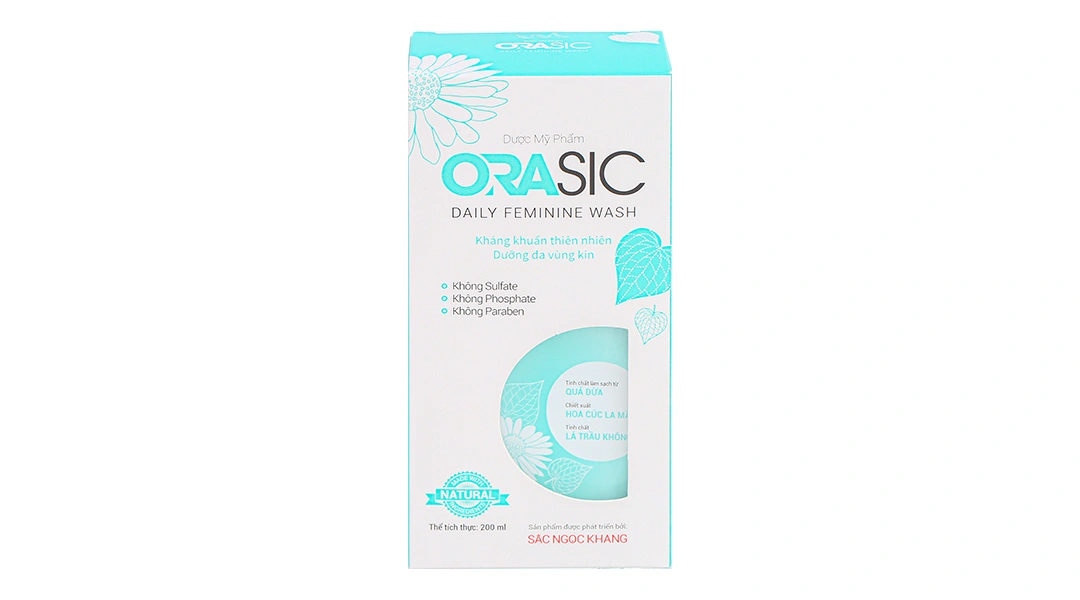 Dung dịch vệ sinh phụ nữ Orasic dịu nhẹ, khử mùi hôi - 2