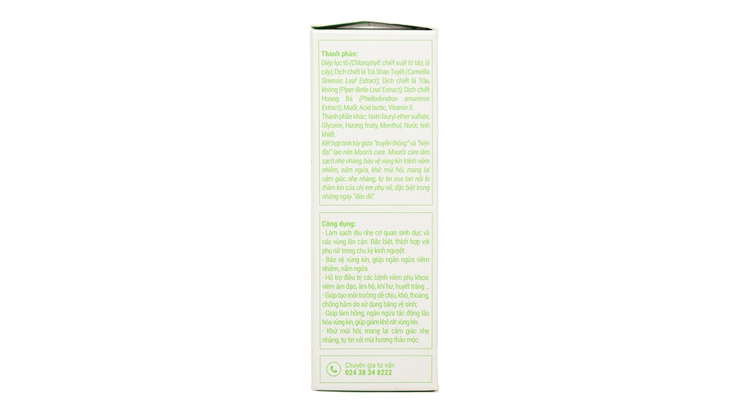 Gel vệ sinh phụ nữ Moon's Care làm sạch dịu nhẹ, ngừa viêm nhiễm chai 100ml - 3