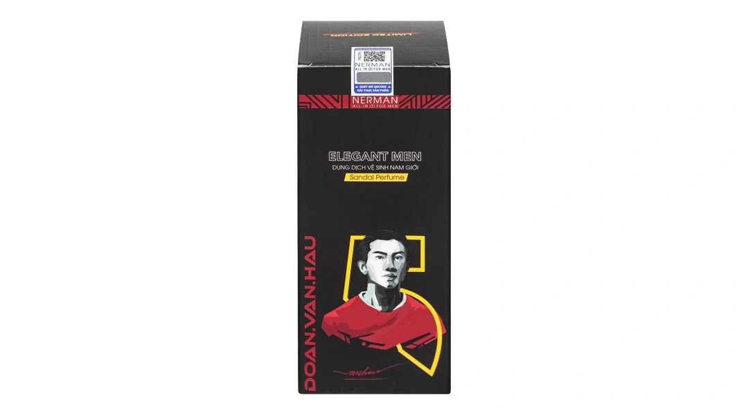 Dung dịch vệ sinh nam Nerman Elegant Men hương nước hoa cao cấp chai 100ml - 11