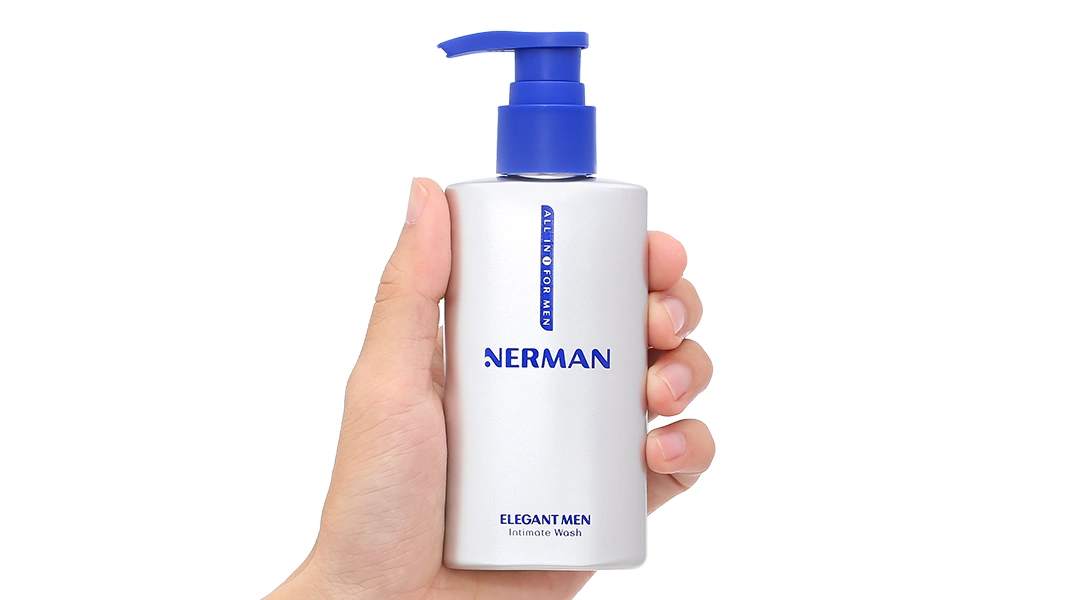 Dung dịch vệ sinh nam Nerman Elegant Men hương nước hoa cao cấp chai 100ml - 9