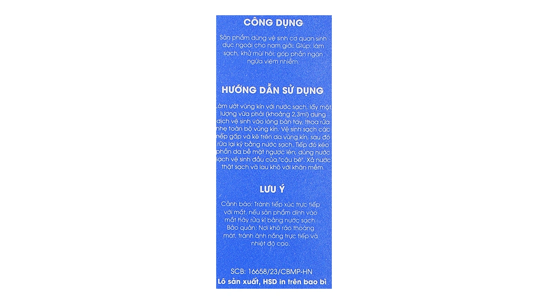 Dung dịch vệ sinh nam Nerman Elegant Men hương nước hoa cao cấp chai 100ml - 6
