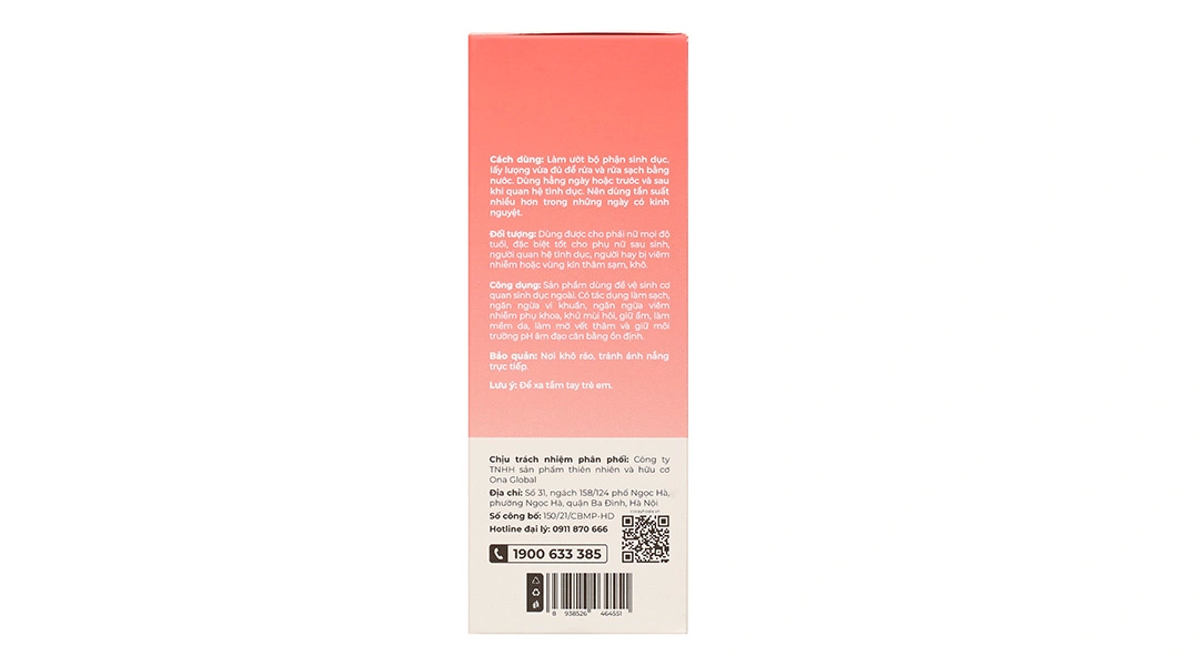 Gel vệ sinh phụ nữ X2 Nano Nghệ hương đào làm sạch ngừa viêm nhiễm chai 150ml - 2