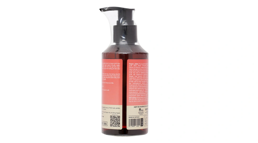 Gel vệ sinh phụ nữ X2 Nano Nghệ hương đào làm sạch ngừa viêm nhiễm chai 150ml - 5