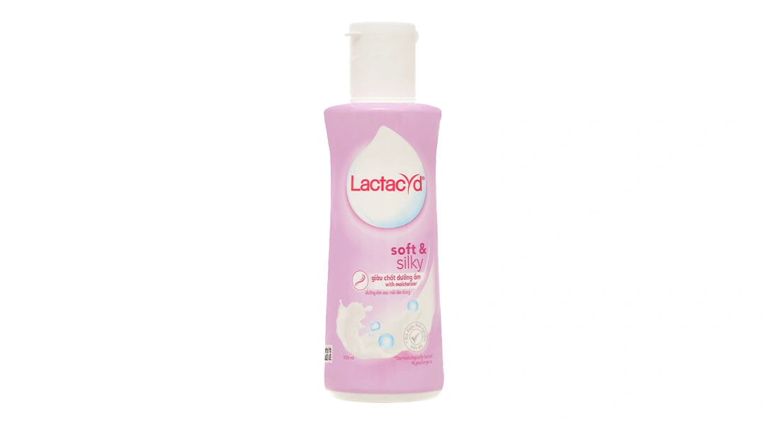 Dung dịch vệ sinh phụ nữ Lactacyd Soft & Silky giữ ẩm chai 250ml - 13