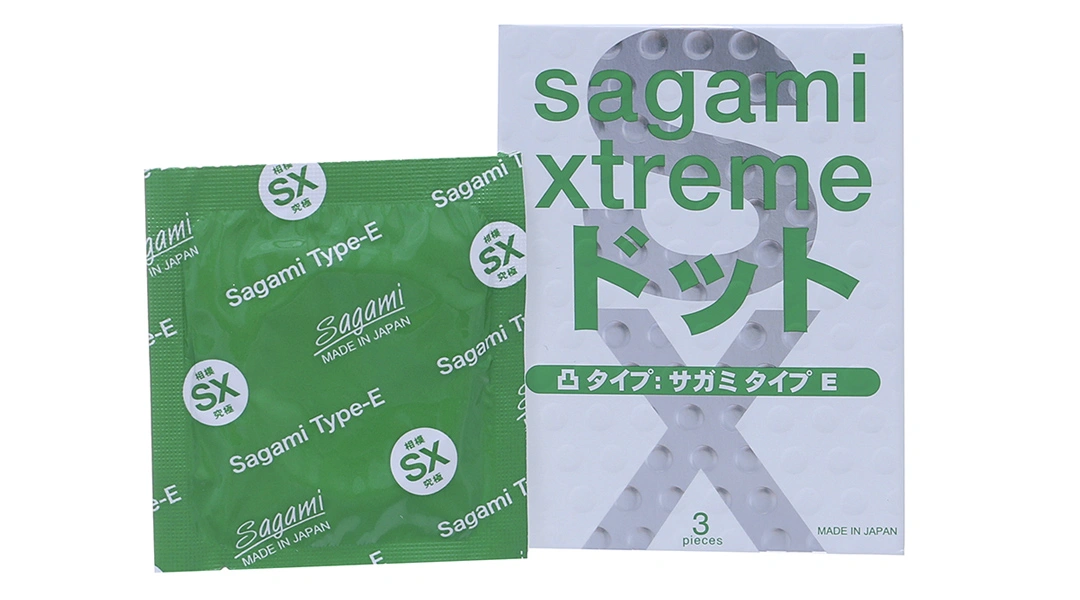 Bao cao su Sagami Xtreme gân nổi, có gai 52mm hộp 3 cái - 1