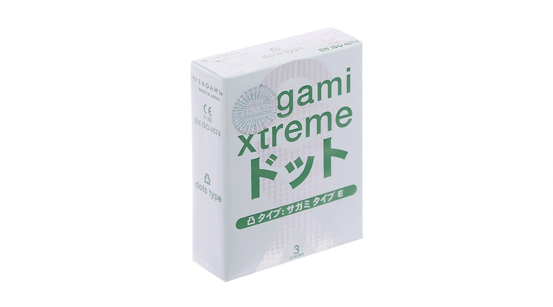 Bao cao su Sagami Xtreme gân nổi, có gai 52mm hộp 3 cái - 2