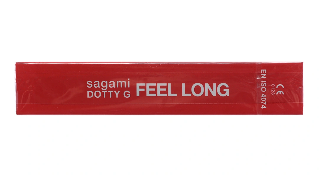 Bao cao su Sagami Xtreme Feel Long có chấm bi nhỏ 53mm hộp 10 cái - 3