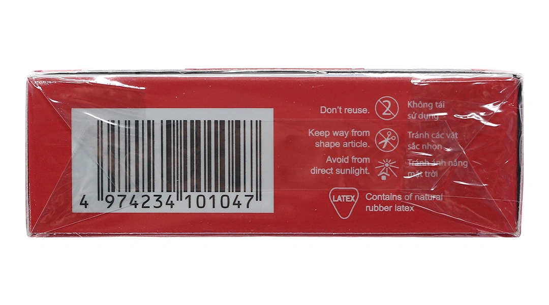 Bao cao su Sagami Xtreme Feel Long có chấm bi nhỏ 53mm hộp 10 cái - 5