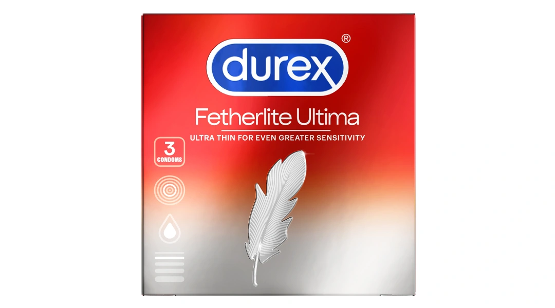 Bao cao su Durex Fetherlite Ultima siêu mỏng 52mm hộp 3 cái - 