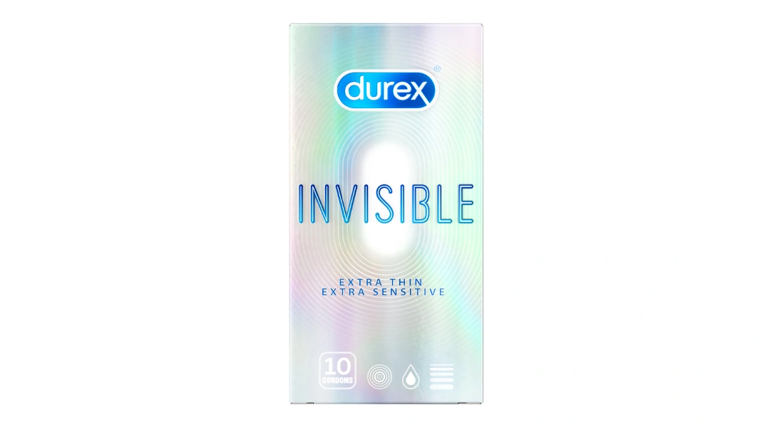 Bao cao su Durex Invisible siêu mỏng, ôm khít 52mm hộp 3 cái - 5