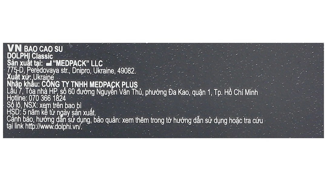 Bao cao su Dolphi classic vừa khít, thoải mái 52mm hộp 3 cái - 2