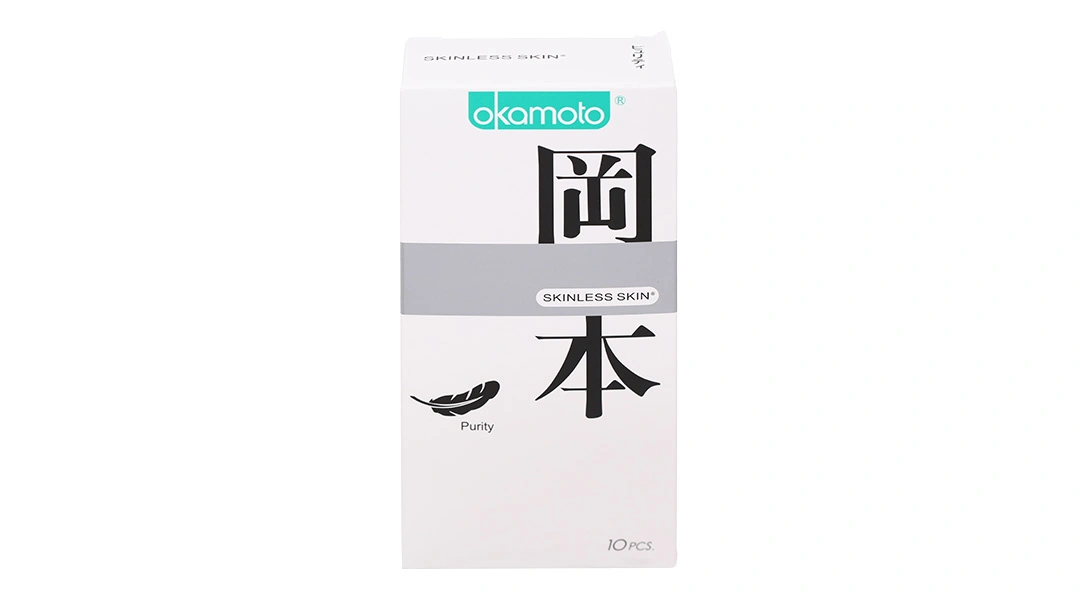 Bao cao su Okamoto Skinless Skin Purity 53mm hộp 3 cái - 5