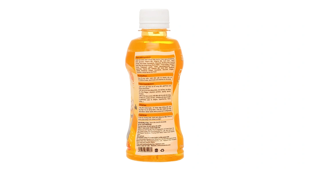 Nước Bù Điện Giải Zozo Vị Cam 250Ml - 2