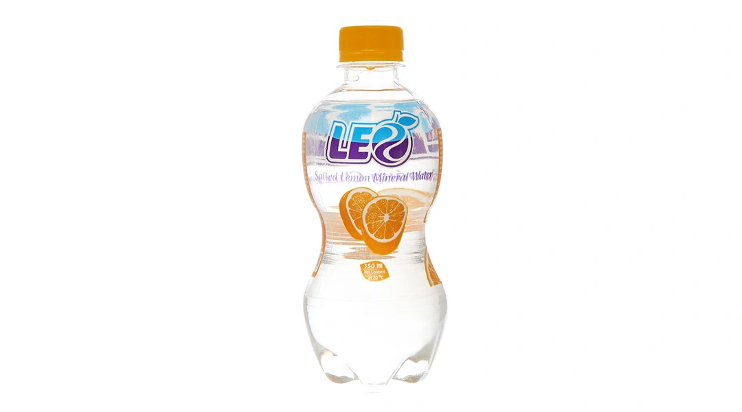 Nước khoáng bù nước Leo vị chanh chai 350ml - 1