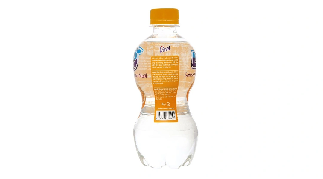 Nước khoáng bù nước Leo vị chanh chai 350ml - 2