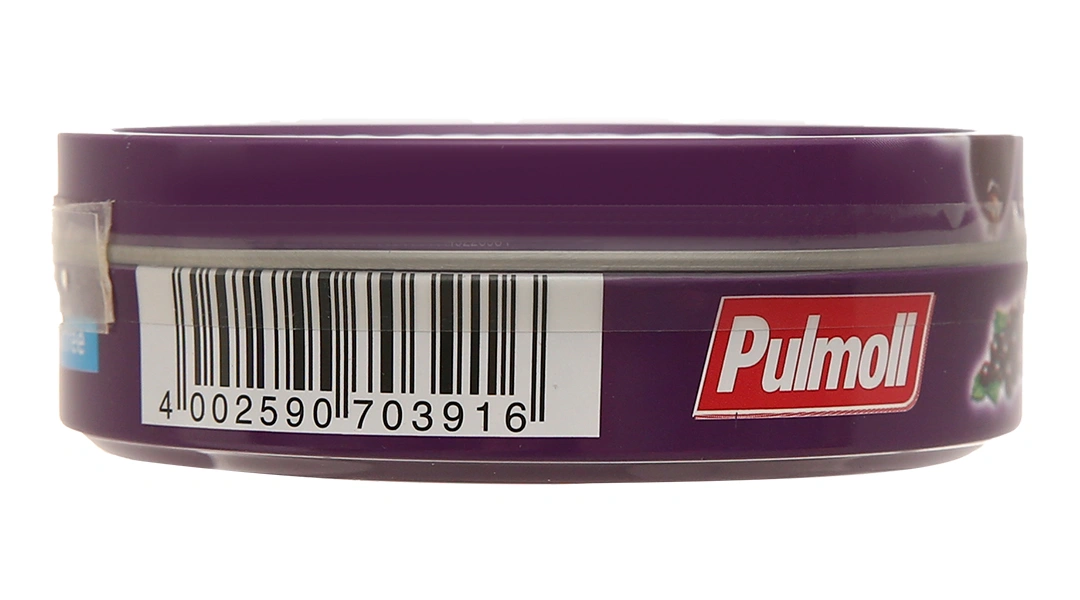 Kẹo ngậm Pulmoll Blackcurrant Cassis hộp 45g - 3