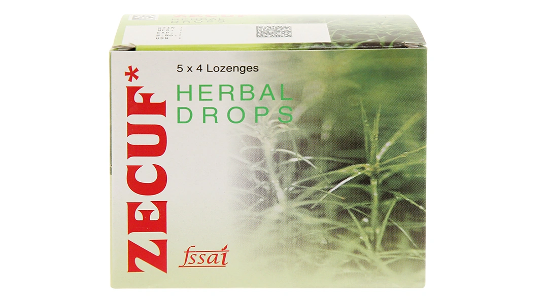 Kẹo Zecuf hộp 5 vỉ x 4 viên - 1