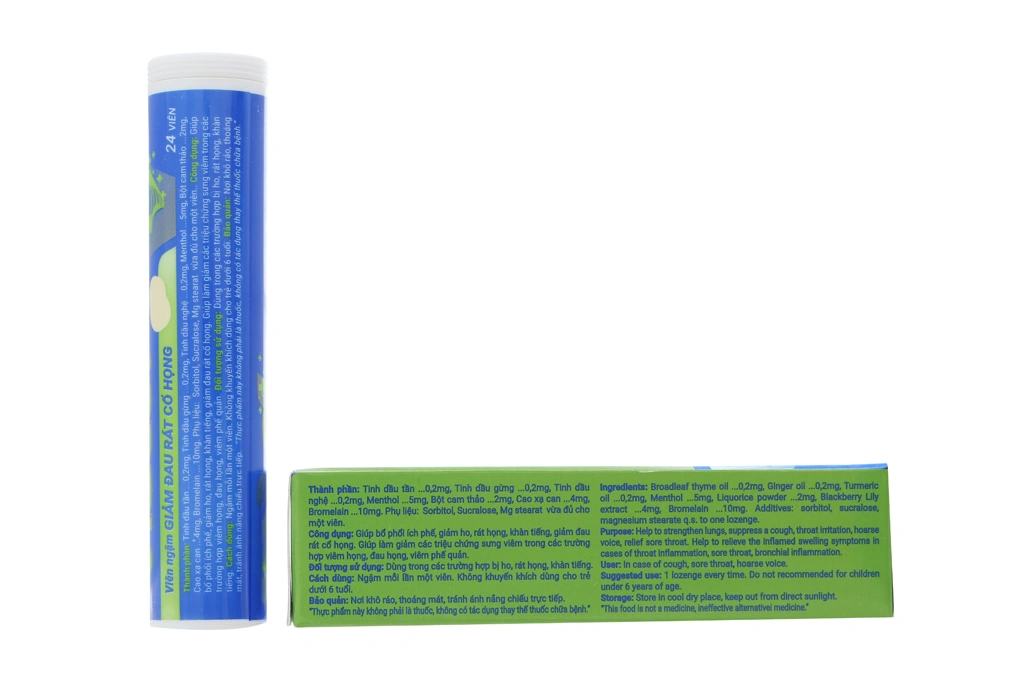 Kẹo Viacol Plus tuýp 24 viên - 2
