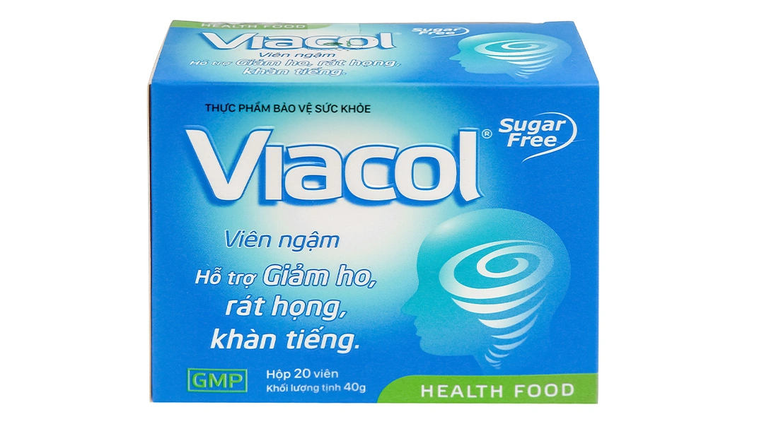 Viacol hộp 5 vỉ x 4 viên - 1