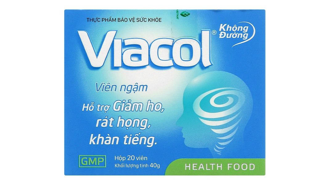 Viacol hộp 5 vỉ x 4 viên - 2