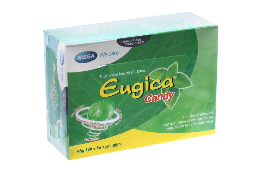 Eugica Candy hộp 100 viên - 