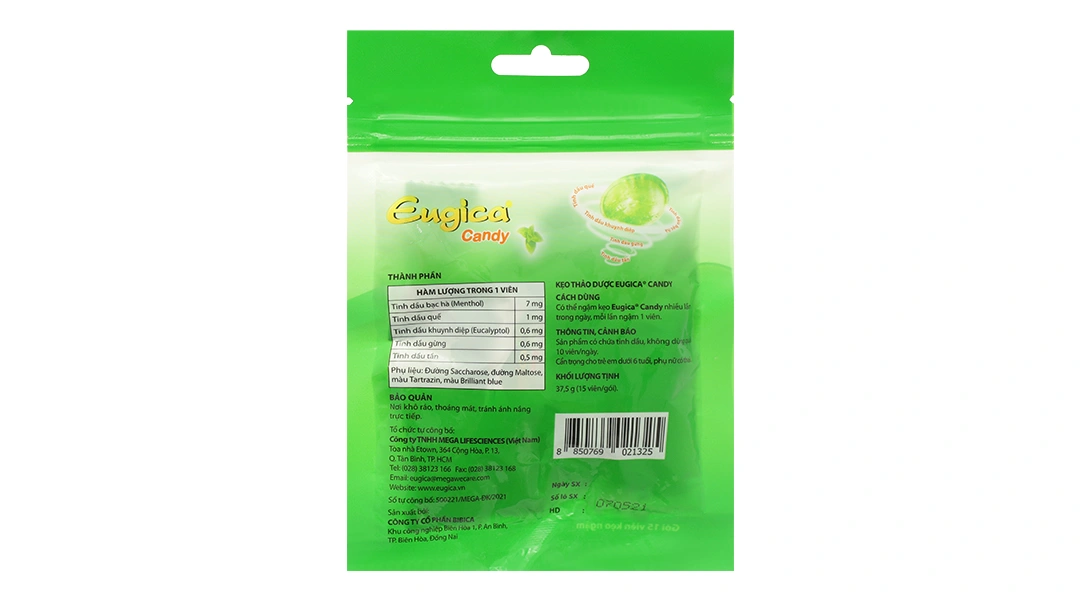 Eugica Candy túi 15 viên - 1