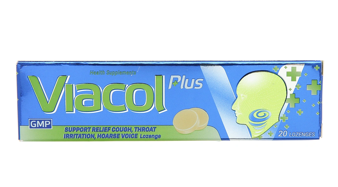Kẹo Viacol Plus tuýp 20 viên - 2