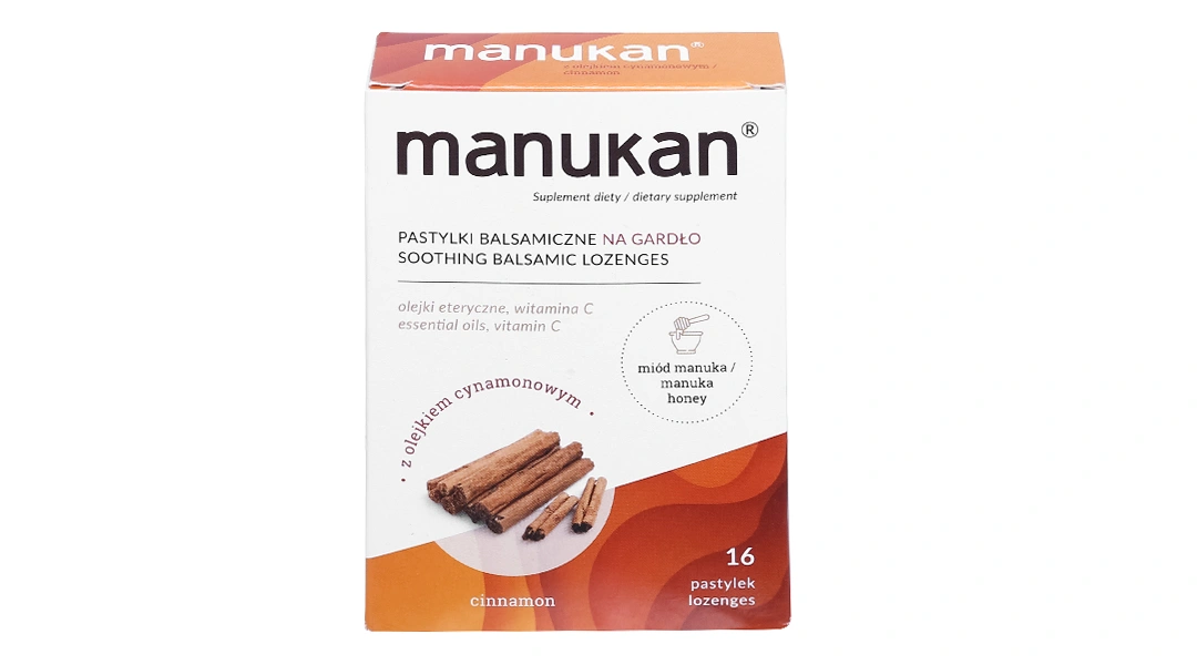 Viên Ngậm Manukan Cinnamon hộp 16 viên - 1