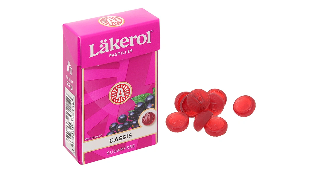 Kẹo Lakerol Lemon Vị Chanh hộp 27g - 10