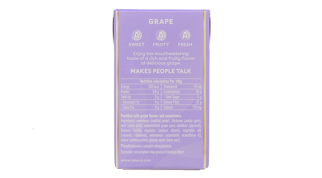 Kẹo Lakerol Lemon Vị Chanh hộp 27g - 17