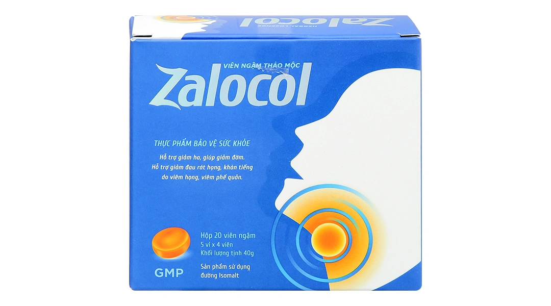 Kẹo Thảo Mộc Zalocol Hộp 20 Viên - 1