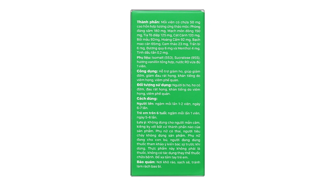 Kẹo Thảo Mộc Gezcol Hộp 20 Viên - 3